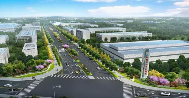 庐山市工业园区绿安路提升改造项目
